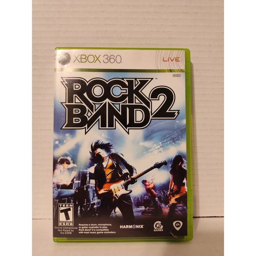 Rock Band 2 (Microsoft Xbox 360, 2008)
